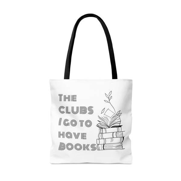 Clubs with Books - Tote Bag