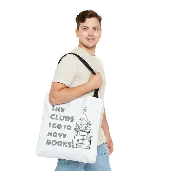 Clubs with Books - Tote Bag