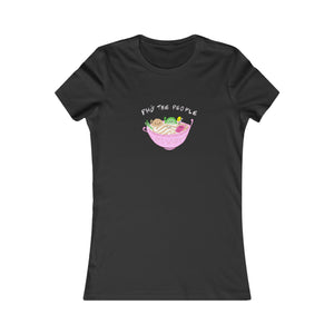 Pho The People Girl's Youth Slim Fit Tee - Designed by Tofu Riot
