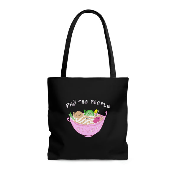 Pho The People Tote - Designed by Tofu Riot - Black