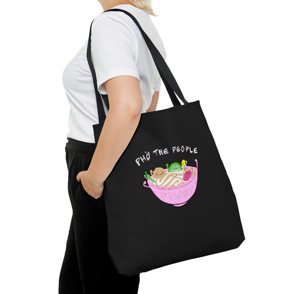 Pho The People Tote - Designed by Tofu Riot - Black