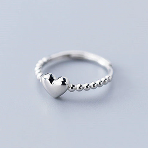 Nothing but Love for my Bestie - 925 Sterling Silver Ring