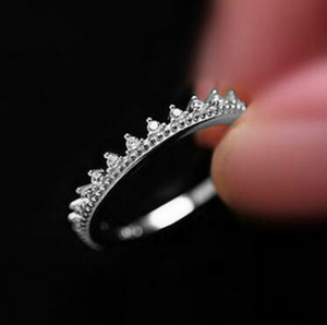 Crown Me - 925 Sterling Silver  with Zircon Stones