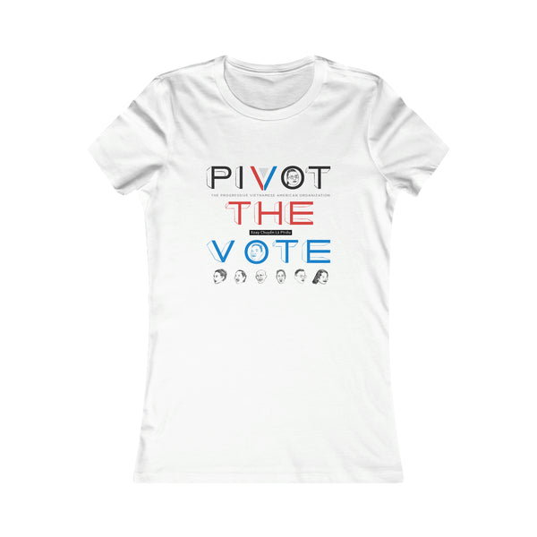 PIVOT THE VOTE Girl's Youth Slim Fit Tee - Designed by Anthony Le